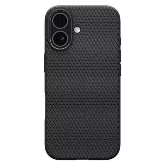 Θήκη Soft TPU Spigen Liquid Air Apple iPhone 17 Μαύρο Θήκη Soft TPU Spigen Liquid Air Apple iPhone 17 Μαύρο