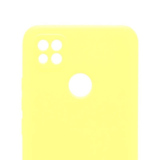 Θήκη Liquid Silicon inos Xiaomi Redmi 9C/ 10A L-Cover Κίτρινο Θήκη Liquid Silicon inos Xiaomi Redmi 9C/ 10A L-Cover Κίτρινο