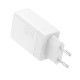 Φορτιστής Ταξιδίου Ταχείας Φόρτισης Maxlife MXTC-08-65ACC με Τριπλή Έξοδο USB A & USB C PD + QC 65W Λευκό Φορτιστής Ταξιδίου Ταχείας Φόρτισης Maxlife MXTC-08-65ACC με Τριπλή Έξοδο USB A & USB C PD + QC 65W Λευκό