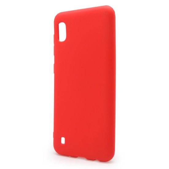 Θήκη Soft TPU inos Samsung A105F Galaxy A10 S-Cover Κόκκινο