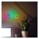 Neon RGB Forever Light FLRN01 LOVE (USB & On/Off) με Τηλεχειριστήριο Πολύχρωμο