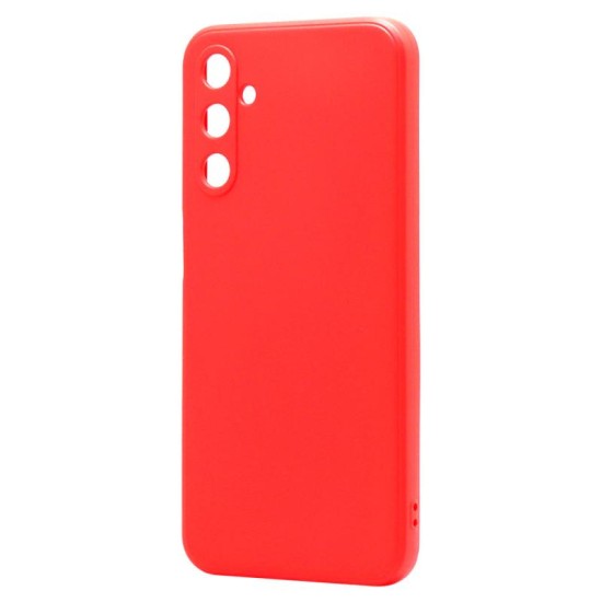 Θήκη Soft TPU inos Samsung A245F Galaxy A24 4G S-Cover Κόκκινο