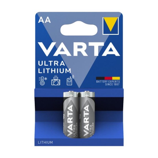 Μπαταρία Lithium Varta Ultra AA LR06 (2 τεμ.) Μπαταρία Lithium Varta Ultra AA LR06 (2 τεμ.)