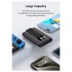Φορτιστής Ανάγκης Devia EP202 MINI 22.5W 10000mAh με 2 Ενσωματωμένα Καλώδια Extreme Speed Ασημί