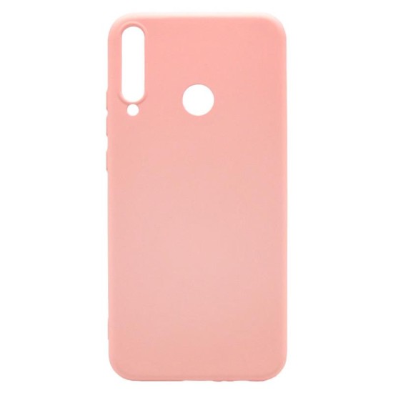 Θήκη Liquid Silicon inos Huawei P40 Lite E L-Cover Σομόν Θήκη Liquid Silicon inos Huawei P40 Lite E L-Cover Σομόν