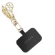 Universal Λουράκι Λαιμού Guess για Θήκες Κινητών 4G Chain CBDY Metal Eco-leather Καφέ