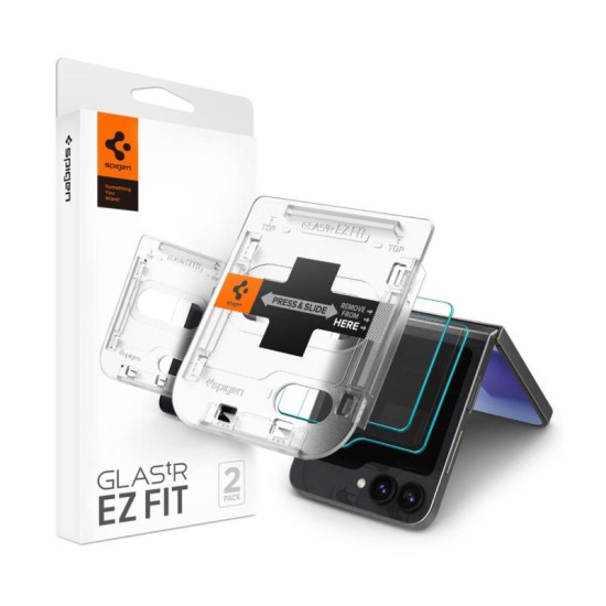 Tempered Glass Full Face Spigen Glas.tR EZ-FIT Samsung Galaxy Z Flip 6 5G Διάφανο (2 τεμ.) Tempered Glass Full Face Spigen Glas.tR EZ-FIT Samsung Galaxy Z Flip 6 5G Διάφανο (2 τεμ.)
