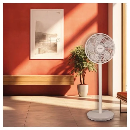 Επιδαπέδιος Ανεμιστήρας Niaros Puncha 35W Λευκό Επιδαπέδιος Ανεμιστήρας Niaros Puncha 35W Λευκό