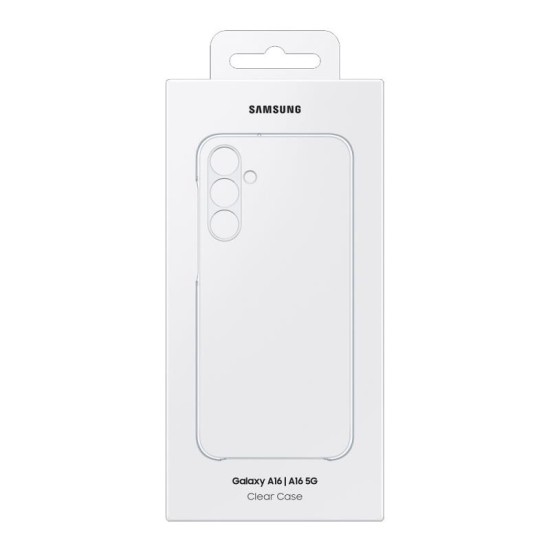 Θήκη Soft Clear Cover Samsung EF-QA166CTEGWW A166B Galaxy A16 5G Διάφανο Θήκη Soft Clear Cover Samsung EF-QA166CTEGWW A166B Galaxy A16 5G Διάφανο