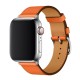 Λουράκι Devia Elegant PU Leather Apple Watch (42/ 44/ 45/ 49mm) Πορτοκαλί Λουράκι Devia Elegant PU Leather Apple Watch (42/ 44/ 45/ 49mm) Πορτοκαλί