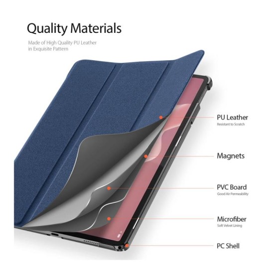 Θήκη TPU Flip Shock Proof Dux Ducis Domo Lenovo Tab M9 9.0'' Μπλε Θήκη TPU Flip Shock Proof Dux Ducis Domo Lenovo Tab M9 9.0'' Μπλε