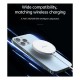 Ασύρματος Φορτιστής Devia EA239 15W για Smartphones Smart Ασημί Ασύρματος Φορτιστής Devia EA239 15W για Smartphones Smart Ασημί