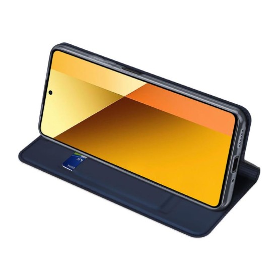 Θήκη Flip Dux Ducis Skin Pro Xiaomi Redmi Note 13 5G Μπλε Θήκη Flip Dux Ducis Skin Pro Xiaomi Redmi Note 13 5G Μπλε