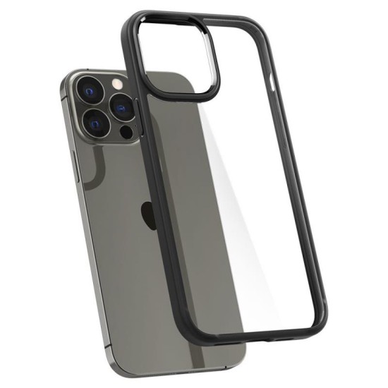 Θήκη TPU & PC Spigen Ultra Hybrid Apple iPhone 13 Pro Max Διάφανο-Μαύρο Θήκη TPU & PC Spigen Ultra Hybrid Apple iPhone 13 Pro Max Διάφανο-Μαύρο