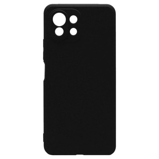 Θήκη Liquid Silicon inos Xiaomi Mi 11 Lite/ Mi 11 Lite 5G L-Cover Μαύρο Θήκη Liquid Silicon inos Xiaomi Mi 11 Lite/ Mi 11 Lite 5G L-Cover Μαύρο