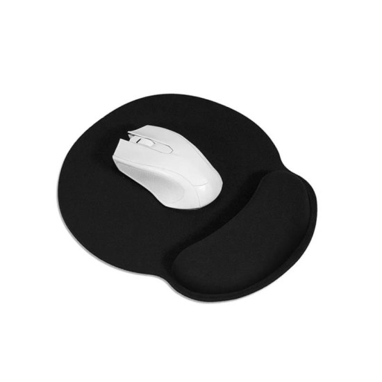 Mousepad Εργονομικό με Στήριγμα Καρπού 25x23cm Μαύρο (1 τεμ.) Mousepad Εργονομικό με Στήριγμα Καρπού 25x23cm Μαύρο (1 τεμ.)