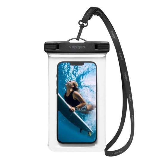 Universal Αδιάβροχη Θήκη Spigen A601 για Smartphones έως 6.9'' Διάφανο (1 τεμ.)