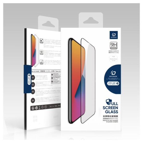 Tempered Glass Full Face Dux Ducis Xiaomi Redmi Note 14 4G/ Redmi Note 14 5G Μαύρο (1 τεμ.) Tempered Glass Full Face Dux Ducis Xiaomi Redmi Note 14 4G/ Redmi Note 14 5G Μαύρο (1 τεμ.)