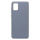 Θήκη Liquid Silicon inos Samsung A315F Galaxy A31 L-Cover Γκρι-Μπλε Θήκη Liquid Silicon inos Samsung A315F Galaxy A31 L-Cover Γκρι-Μπλε