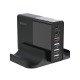 Multi Port Desktop Φορτιστής Ταχείας Φόρτισης Devia με Εξαπλή Έξοδο 4 x USB A & 2 x USB C PD 80W Extreme Speed Μαύρο Multi Port Desktop Φορτιστής Ταχείας Φόρτισης Devia με Εξαπλή Έξοδο 4 x USB A & 2 x USB C PD 80W Extreme Speed Μαύρο