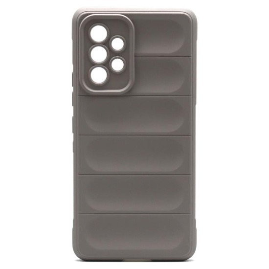 Θήκη Shield TPU inos Samsung A536B Galaxy A53 5G Stripes Ανοιχτό Γκρι
