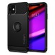Θήκη Soft TPU Spigen Rugged Armor Apple iPhone 11 Μαύρο Θήκη Soft TPU Spigen Rugged Armor Apple iPhone 11 Μαύρο