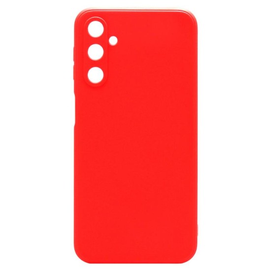 Θήκη Soft TPU inos Samsung A245F Galaxy A24 4G S-Cover Κόκκινο