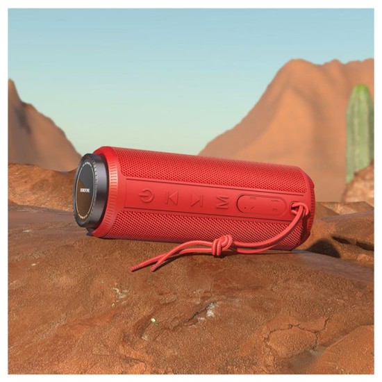 Φορητό Ηχείο Bluetooth Borofone BR22 Sports TWS BT 5.1 Ραδιόφωνο FM USB AUX MicroSD 1200mAh 10W Κόκκινο Φορητό Ηχείο Bluetooth Borofone BR22 Sports TWS BT 5.1 Ραδιόφωνο FM USB AUX MicroSD 1200mAh 10W Κόκκινο