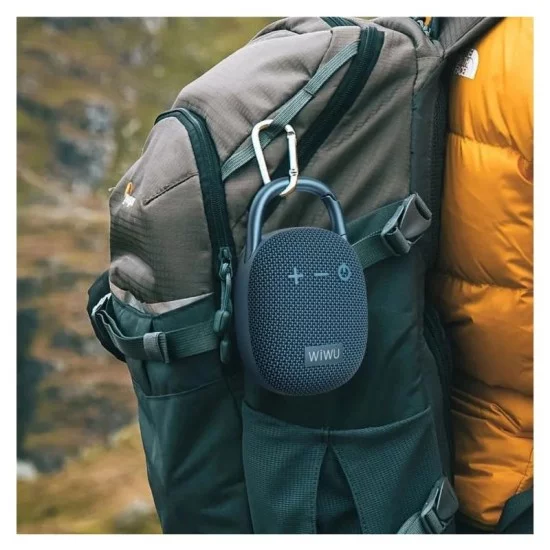 Φορητό Ηχείο Bluetooth WiWU Thunder H3 TWS BT 5.3 AUX MicroSD 1800mAh 5W Μπλε Φορητό Ηχείο Bluetooth WiWU Thunder H3 TWS BT 5.3 AUX MicroSD 1800mAh 5W Μπλε