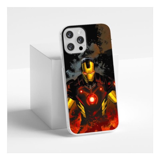 Θήκη Soft TPU Marvel Iron man 014 Apple iPhone 15 Pro Θήκη Soft TPU Marvel Iron man 014 Apple iPhone 15 Pro