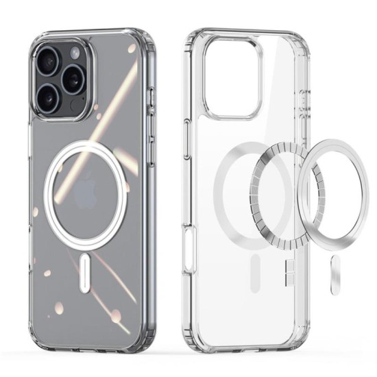 Θήκη TPU & PC Dux Ducis Clin Magnetic MagSafe Apple iPhone 16 Pro Max Διάφανο Θήκη TPU & PC Dux Ducis Clin Magnetic MagSafe Apple iPhone 16 Pro Max Διάφανο