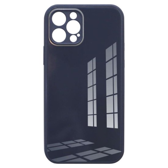 Θήκη TPU & Glass inos Apple iPhone 12 Pro CamGuard Σκούρο Μπλε Θήκη TPU & Glass inos Apple iPhone 12 Pro CamGuard Σκούρο Μπλε