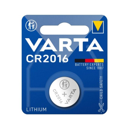 Lithium Button Cells Varta CR2016 (1 τεμ) Lithium Button Cells Varta CR2016 (1 τεμ)
