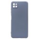 Θήκη Liquid Silicon inos Samsung A226B Galaxy A22 5G L-Cover Γκρι-Μπλε Θήκη Liquid Silicon inos Samsung A226B Galaxy A22 5G L-Cover Γκρι-Μπλε