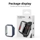 Θήκη PC με Tempered Glass Ahastyle WG115 Apple Watch 7/8/9 45mm Upgrade σε Ultra Μπλε Θήκη PC με Tempered Glass Ahastyle WG115 Apple Watch 7/8/9 45mm Upgrade σε Ultra Μπλε