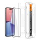 Tempered Glass Full Face Spigen Glas.tR EZ-FIT Apple iPhone 15 Pro Max Μαύρο Tempered Glass Full Face Spigen Glas.tR EZ-FIT Apple iPhone 15 Pro Max Μαύρο