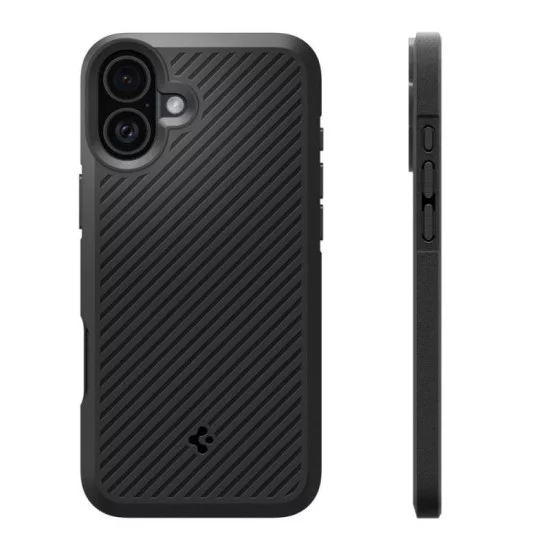 Θήκη Soft TPU Spigen Core Armor Apple iPhone 16 Μαύρο Θήκη Soft TPU Spigen Core Armor Apple iPhone 16 Μαύρο