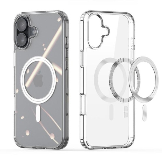 Θήκη TPU & PC Dux Ducis Clin Magnetic MagSafe Apple iPhone 16 Διάφανο Θήκη TPU & PC Dux Ducis Clin Magnetic MagSafe Apple iPhone 16 Διάφανο