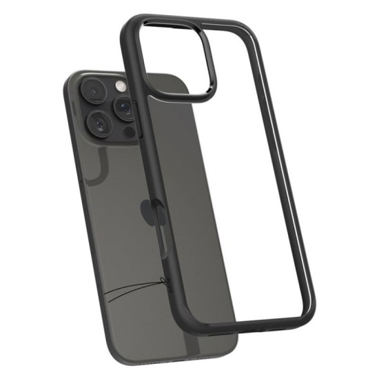 Θήκη TPU & PC Spigen Ultra Hybrid Apple iPhone 16 Pro Μαύρο Θήκη TPU & PC Spigen Ultra Hybrid Apple iPhone 16 Pro Μαύρο