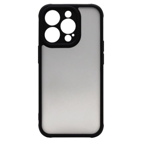 Θήκη TPU & PC inos Apple iPhone 15 Pro Max Flame Μαύρο Θήκη TPU & PC inos Apple iPhone 15 Pro Max Flame Μαύρο
