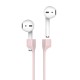 Strap Λαιμού Σιλικόνης AhaStyle PT74 Apple AirPods Magnetic Ροζ