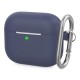 Θήκη Σιλικόνης AhaStyle PT148 Apple AirPods 3 Premium με Γάντζο Σκούρο Μπλε Θήκη Σιλικόνης AhaStyle PT148 Apple AirPods 3 Premium με Γάντζο Σκούρο Μπλε