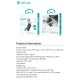 Hub USB A + USB C To SD/TF Devia EL239 2 σε 1 Card Reader Smart Μαύρο Hub USB A + USB C To SD/TF Devia EL239 2 σε 1 Card Reader Smart Μαύρο