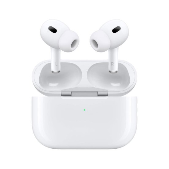 Ακουστικό Bluetooth Apple MQD83 AirPods Pro (2022) με Θήκη Φόρτισης Magsafe Λευκό Ακουστικό Bluetooth Apple MQD83 AirPods Pro (2022) με Θήκη Φόρτισης Magsafe Λευκό