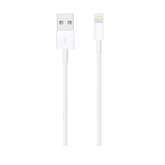 Kαλώδιο Apple MUQW3 USB A to Lightning 1m Λευκό Kαλώδιο Apple MUQW3 USB A to Lightning 1m Λευκό