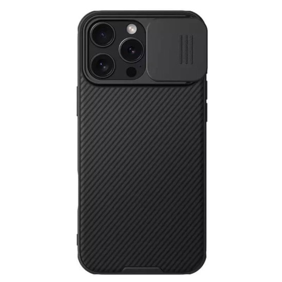 Θήκη Soft TPU & PC Nillkin Camshield Pro Apple iPhone 16 Pro Max Μαύρο Θήκη Soft TPU & PC Nillkin Camshield Pro Apple iPhone 16 Pro Max Μαύρο