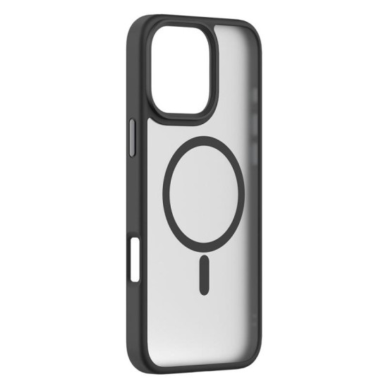 Θήκη TPU & PC Shock Proof Devia Magnetic Apple iPhone 16 Pro Max Pino Μαύρο Θήκη TPU & PC Shock Proof Devia Magnetic Apple iPhone 16 Pro Max Pino Μαύρο