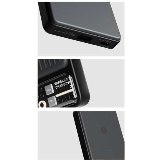 Ασύρματος Φορτιστής Ανάγκης Devia S28 Magnetic 22.5W 10000mAh Extreme Speed Ivory