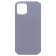 Θήκη Liquid Silicon inos Apple iPhone 12 mini L-Cover Γκρι-Μπλε Θήκη Liquid Silicon inos Apple iPhone 12 mini L-Cover Γκρι-Μπλε