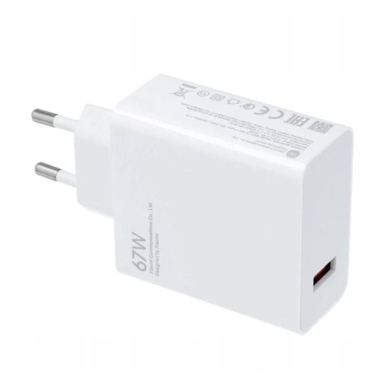 Φορτιστής Ταξιδίου Xiaomi MDY-12-EH 67W 6.2A Λευκό (Ασυσκεύαστο) Φορτιστής Ταξιδίου Xiaomi MDY-12-EH 67W 6.2A Λευκό (Ασυσκεύαστο)